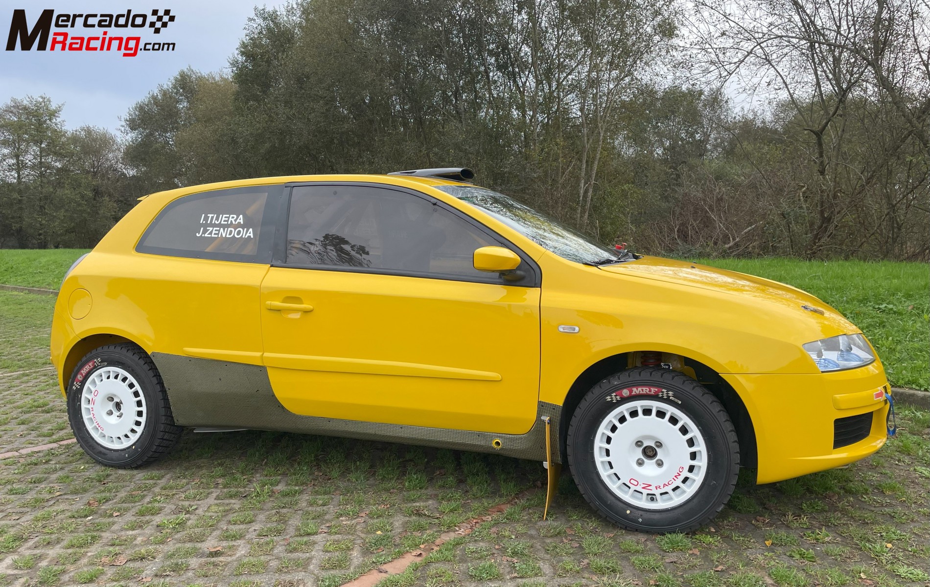 Fiat stilo abarth rally gr.a ex oficial fiat españa, construido por ntechnology, numerado chasis 03