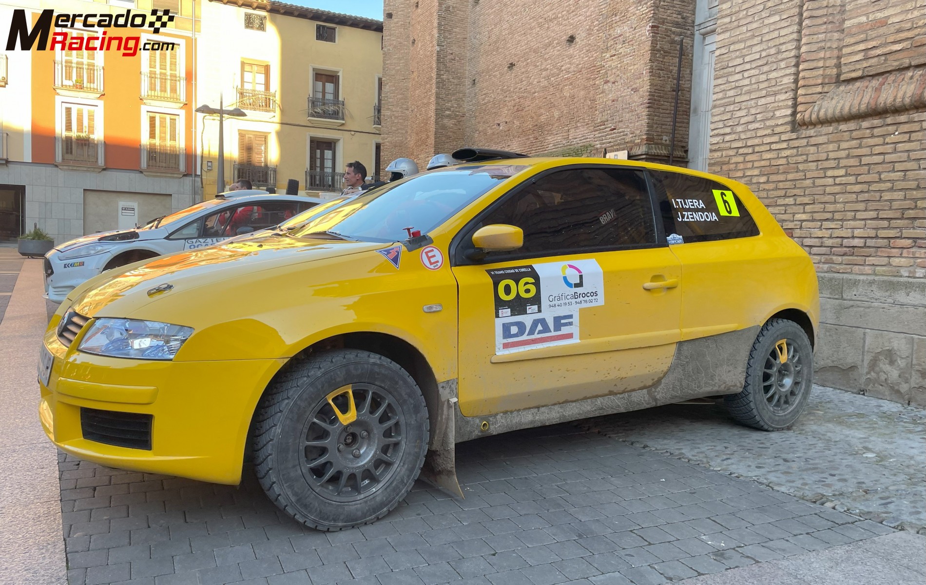 Fiat stilo abarth rally gr.a ex oficial fiat españa, construido por ntechnology, numerado chasis 03