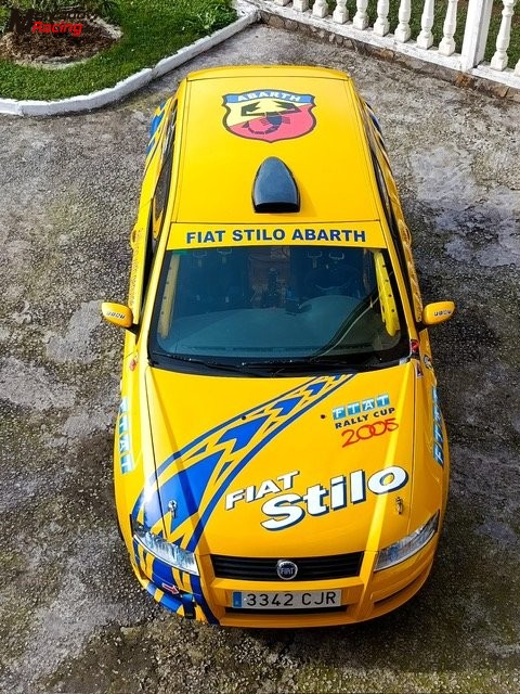 Fiat stilo abarth rally gr.a ex oficial fiat españa, construido por ntechnology, numerado chasis 03