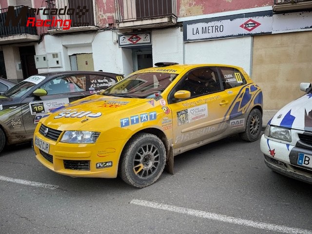 Fiat stilo abarth rally gr.a ex oficial fiat españa, construido por ntechnology, numerado chasis 03