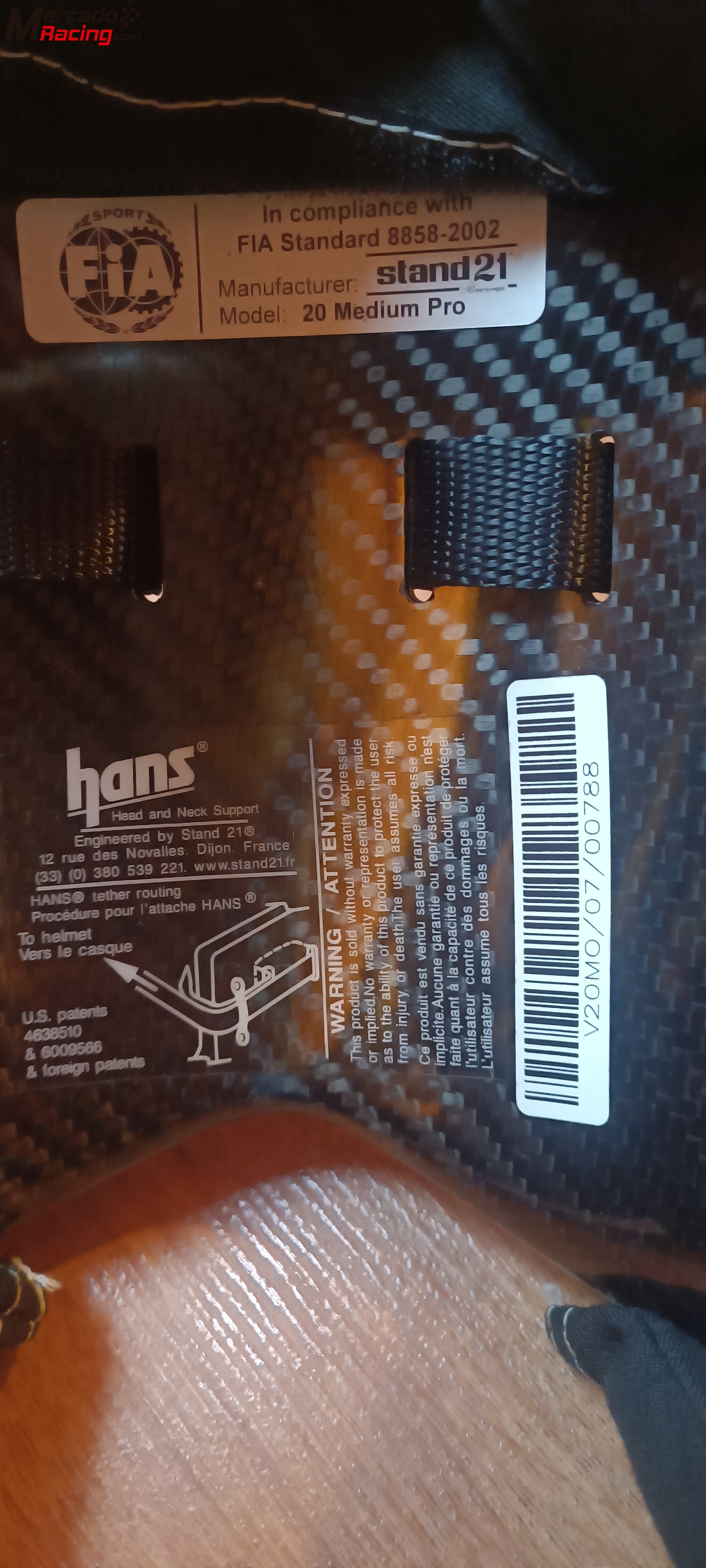 Hans stand 21 carbono