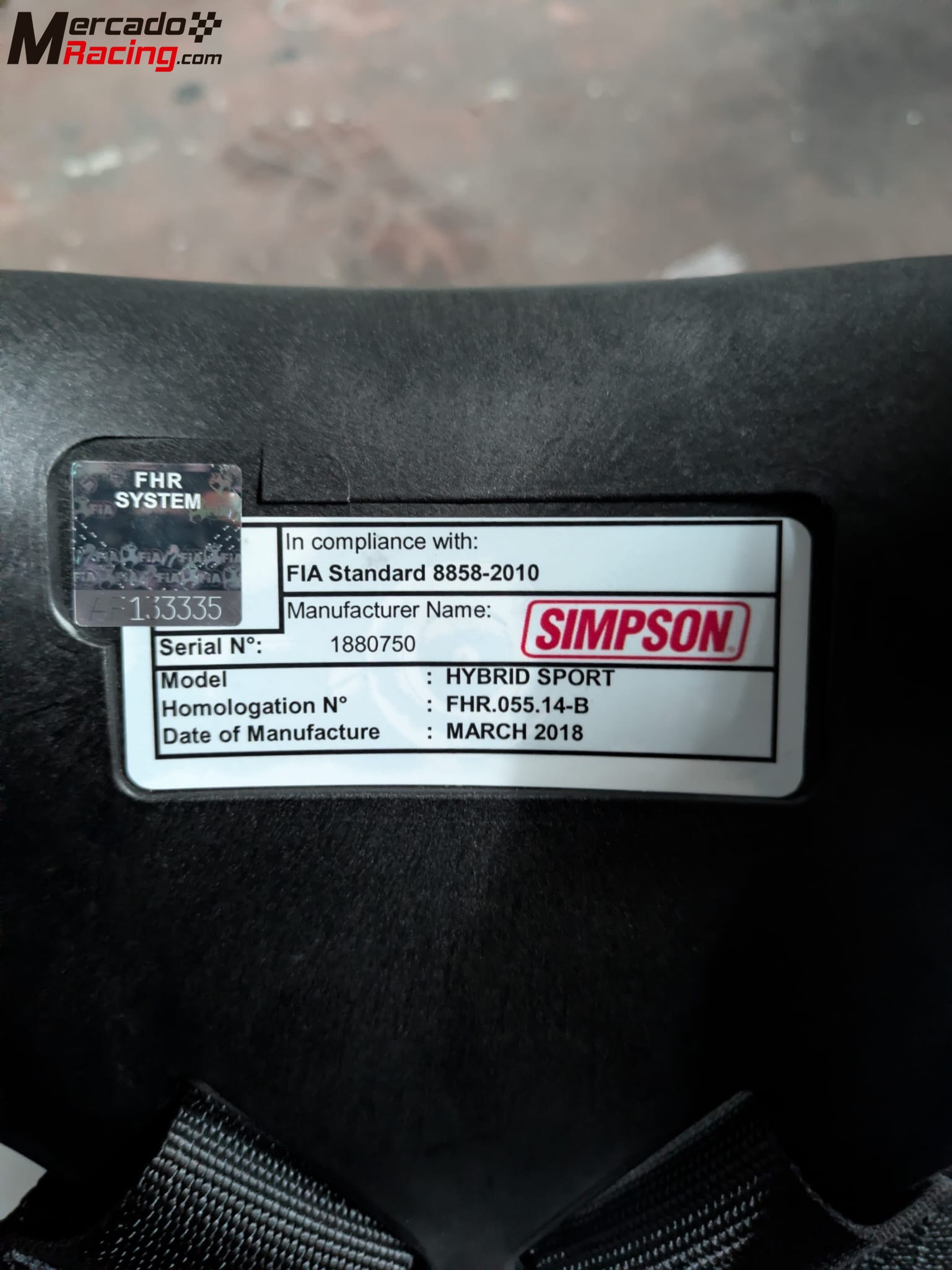 Hans simpson hybrid