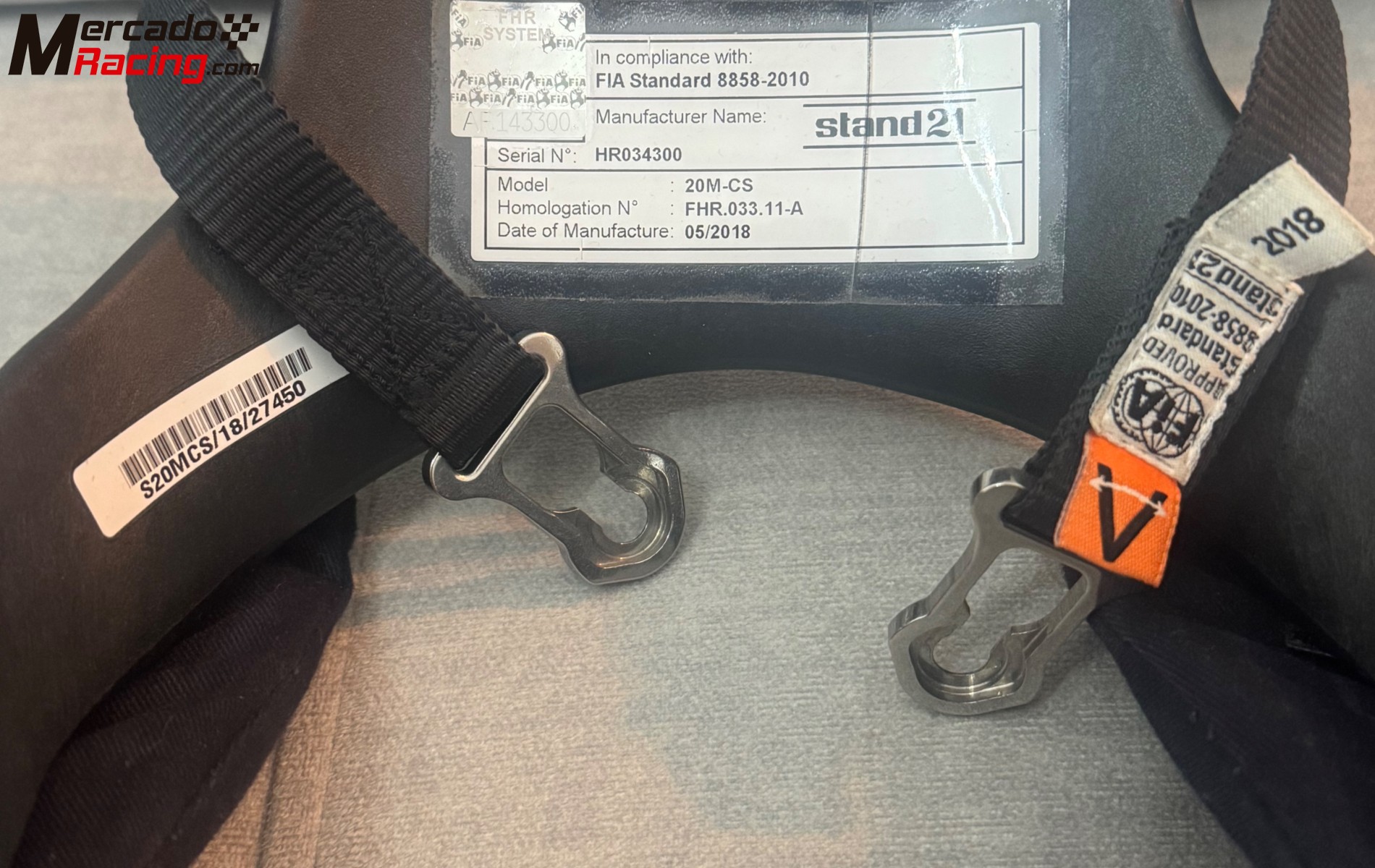 Hans stand 21 m-cs fia 