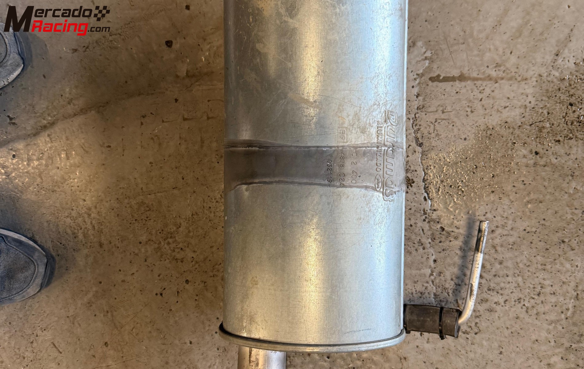 Bombo trasero duramax homologado clio sport 2.0 fase 2