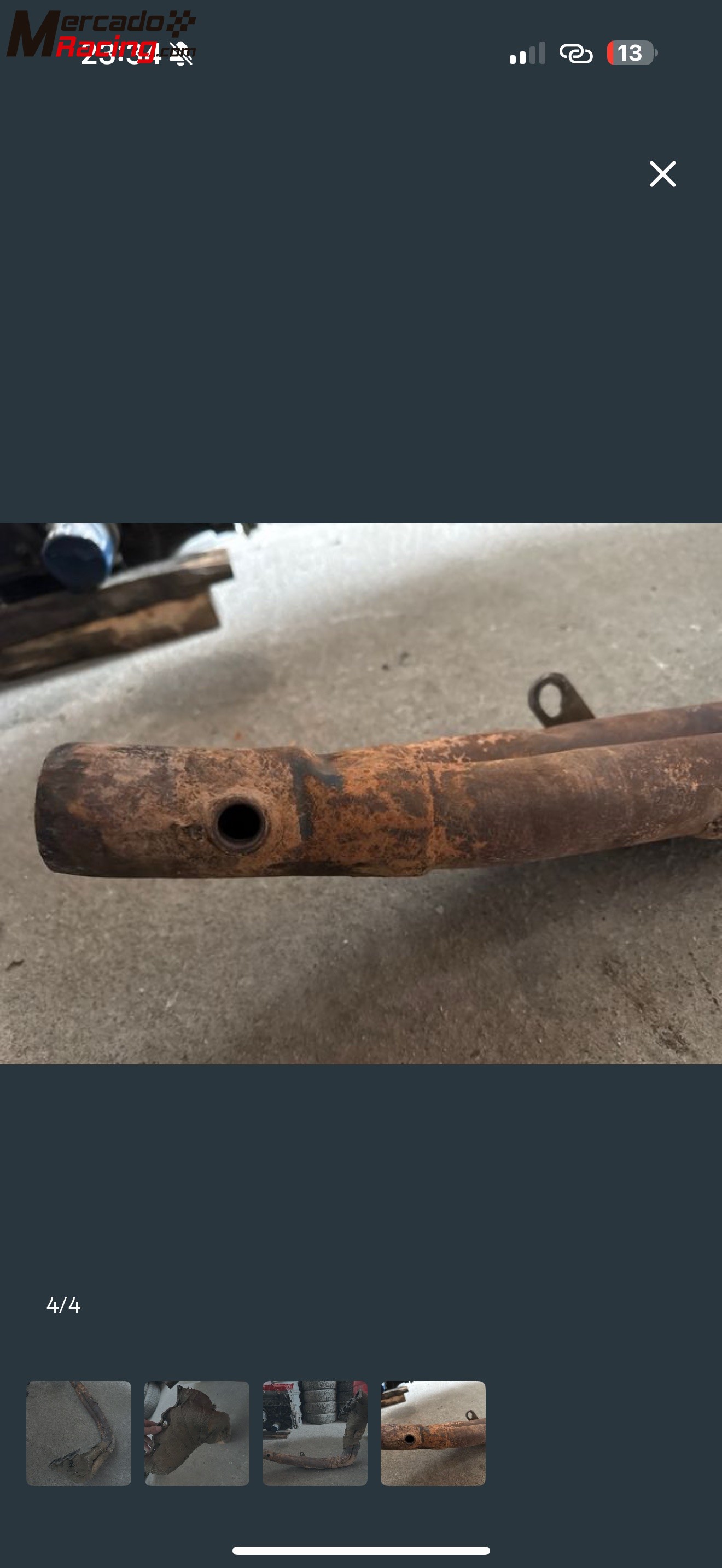 Colector d escape tipo daluz