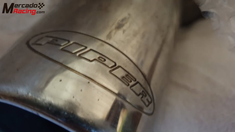Silencioso escape piper original