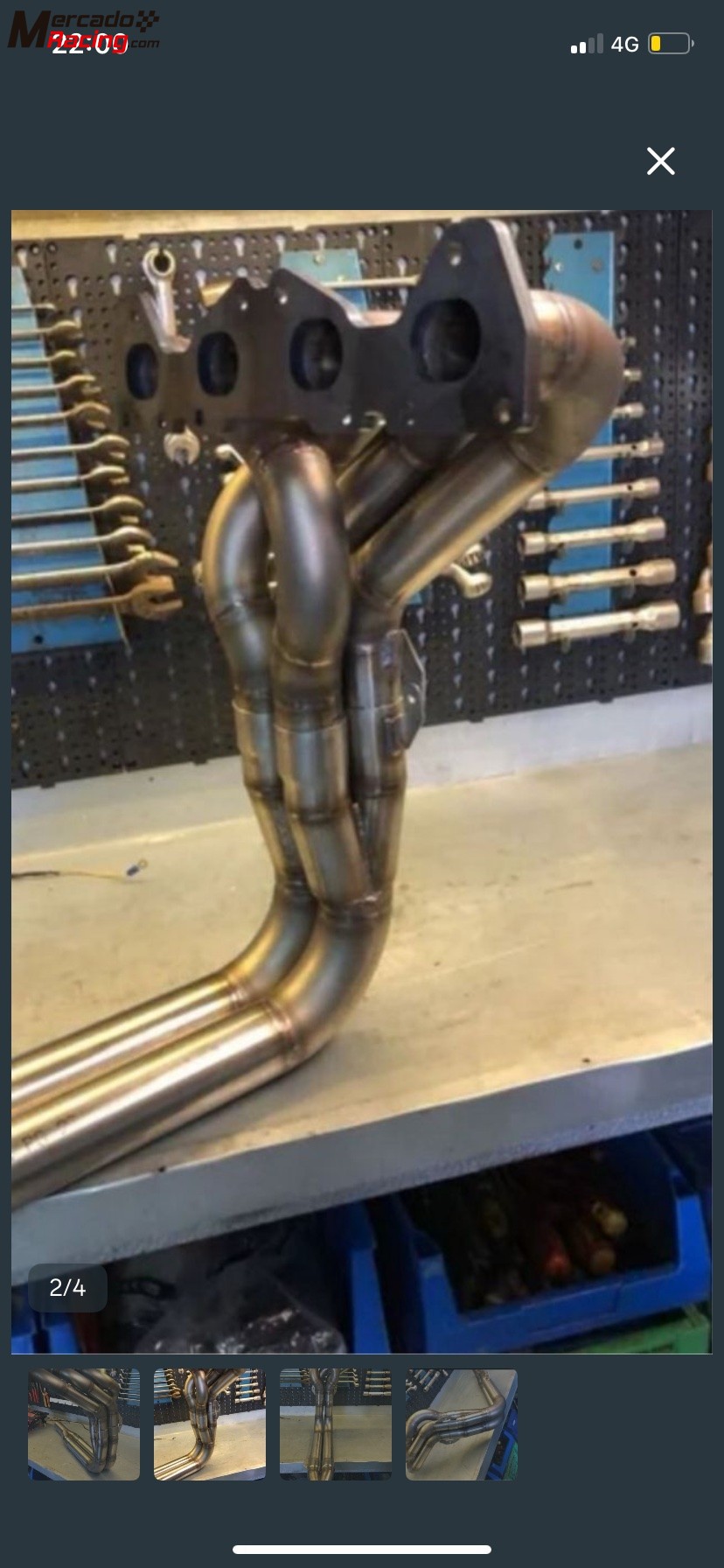 Colectores inox grupo a saxo, 106, 206,205