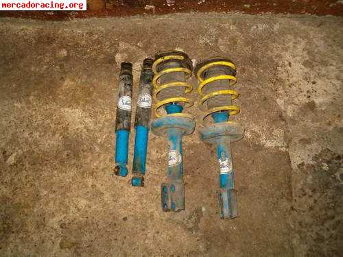 Amortiguadores selex + muelles apex corsa b