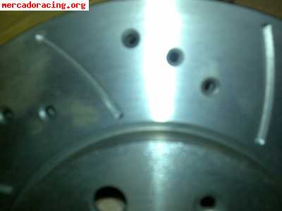Discos de freno perforados y rayados seat o golf 2