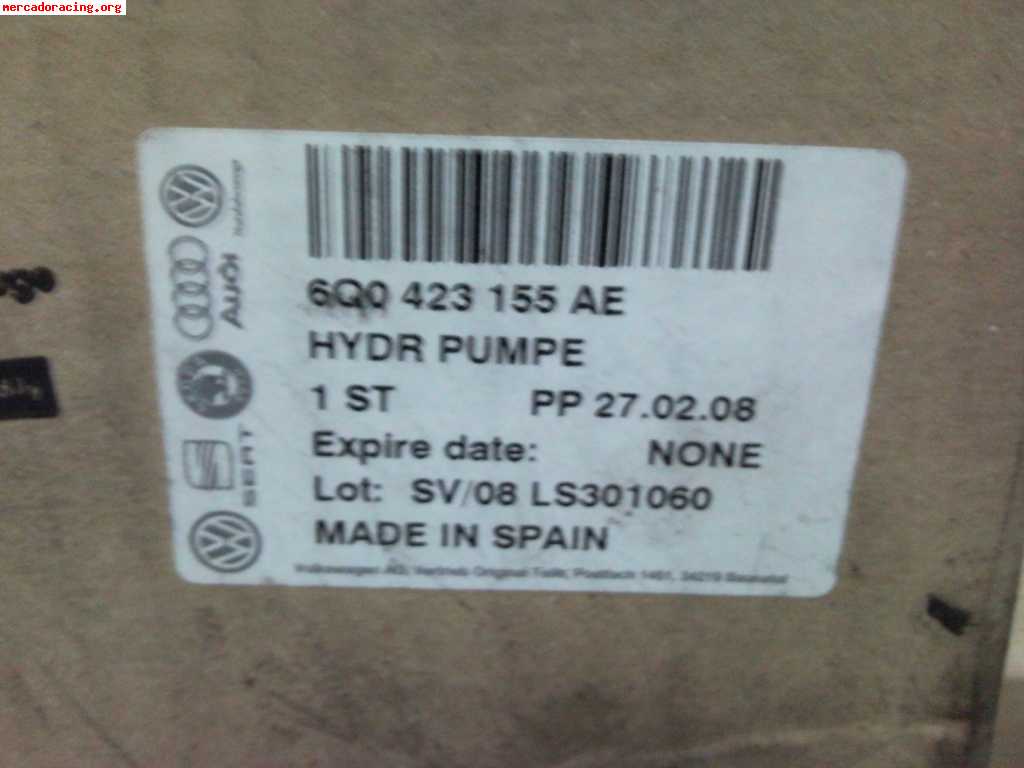 Vendo bomba servordireccion ibiza/cordoba 02 al 2008