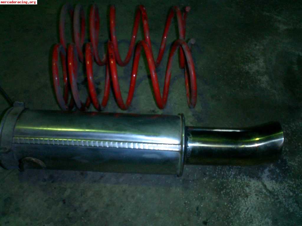 Vendo muelles selex -3cm para peugeot 206.