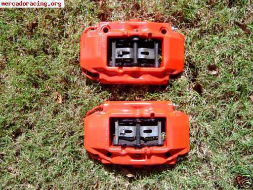 Pinzas de freno brembo porsche 996 de 4 pistones