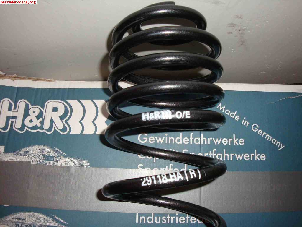 Muelles h&r 3.5 de 207 rc