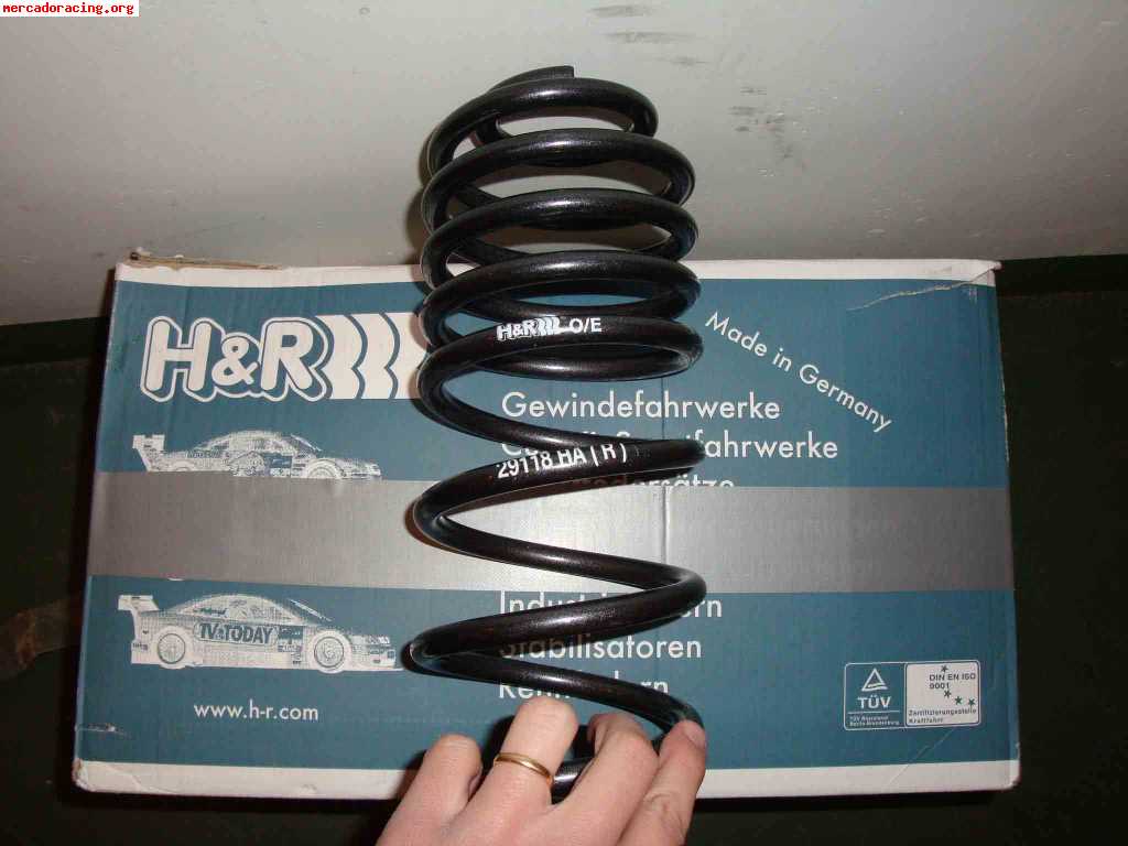 Muelles h&r 3.5 de 207 rc