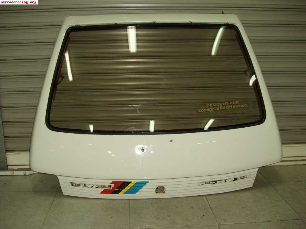 Vendo capo y porton peugeot 205