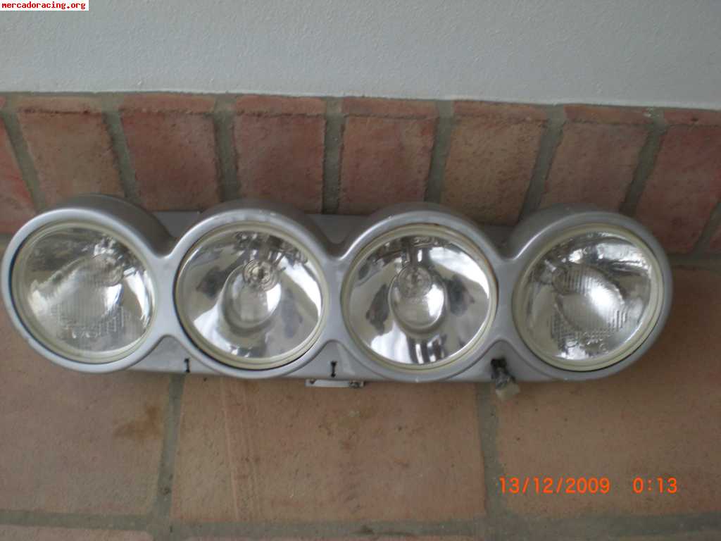 Parilla de faros completa.
