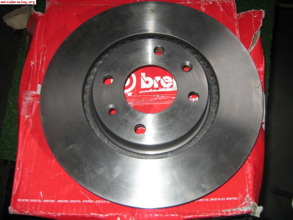 Pinzas brembo,discos brembo nuevos y pastillas ferodo ds2500