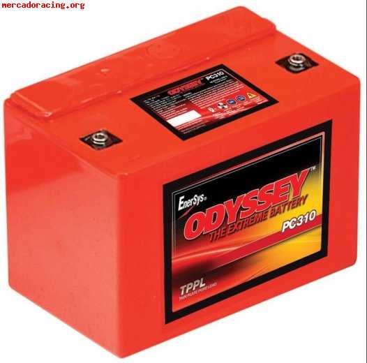 Bateria de competicion oddysey racing pc310