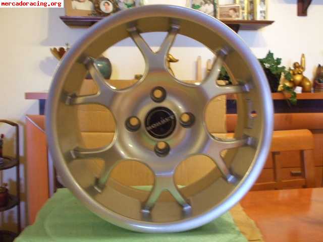 Llantas borbet bs nuevas 4x100