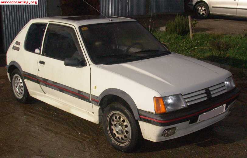 Venta piezas carrocería peugeot 205 gti