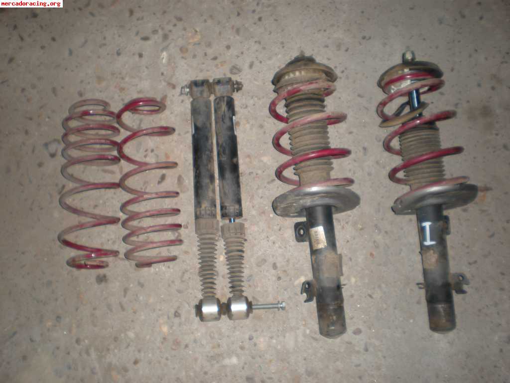 Muelles deportivos para peugeot 207 1.6