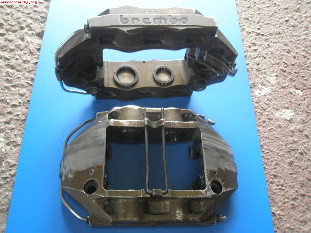 Pinzas de 4 pistones brembo serie oro