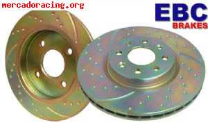 Discos de freno ebc para grupo vag