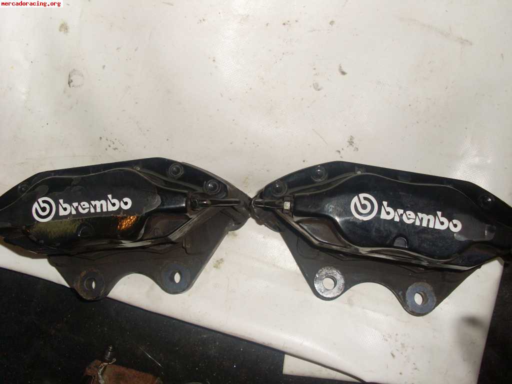 Pinzas de freno brembo, discos y pastillas 