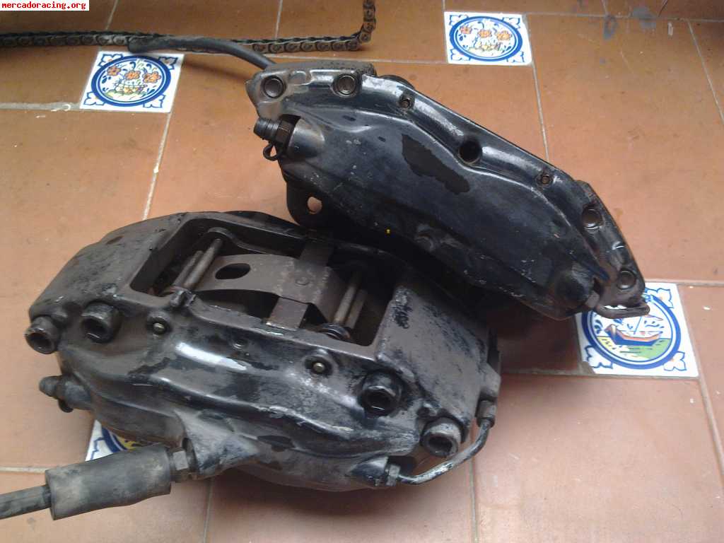 Pinzas brembo 4 pistones