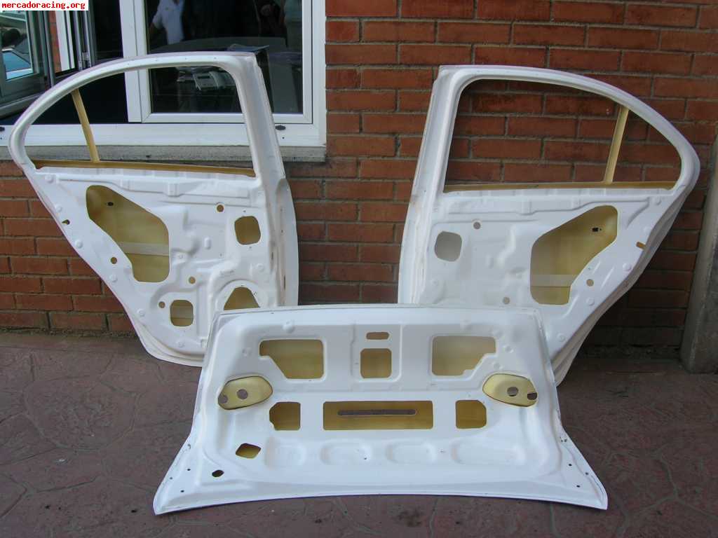 Piezas de fibra de mitsubishi lancer evo