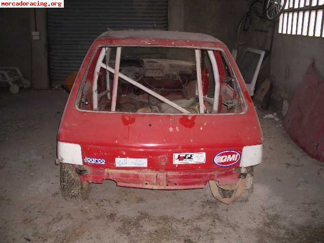 Carroceria 205 rally con barras omp