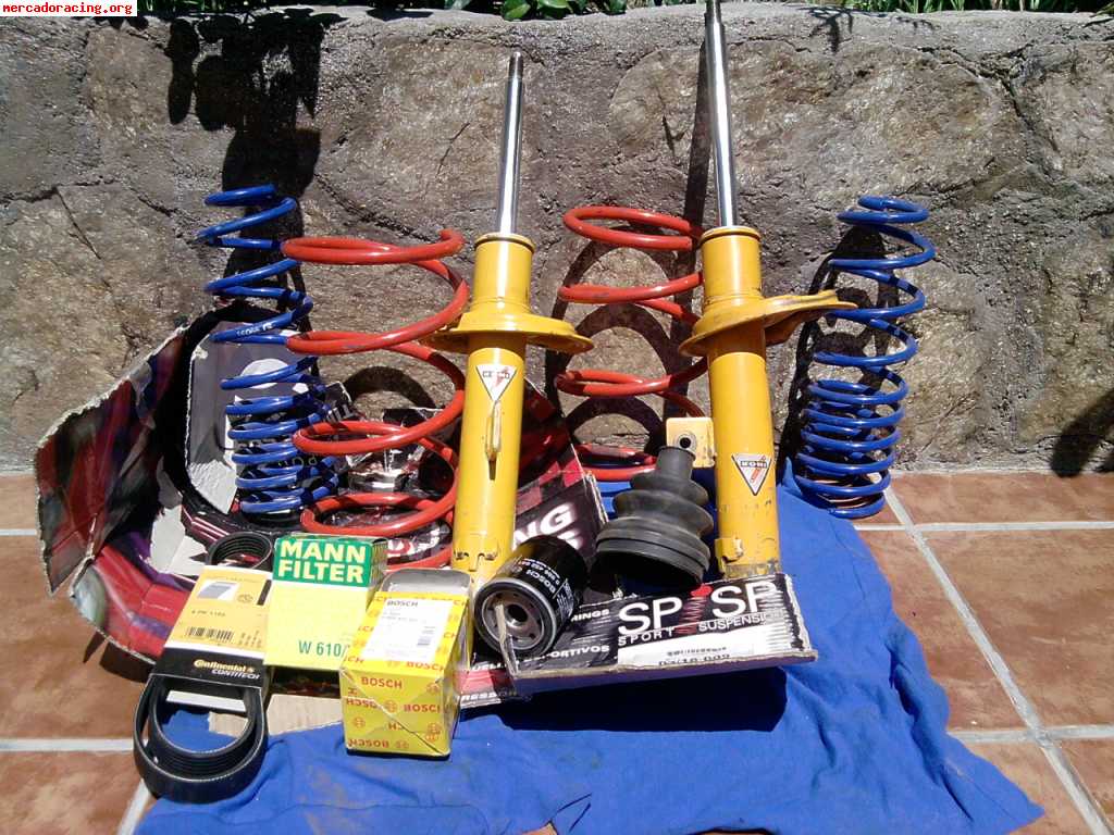 Suspension deportiva koni regulable dureza y muelles spring