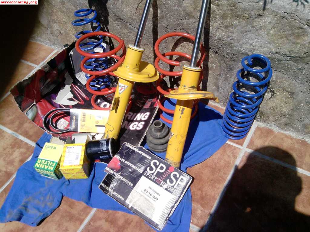 Suspension deportiva koni regulable dureza y muelles spring