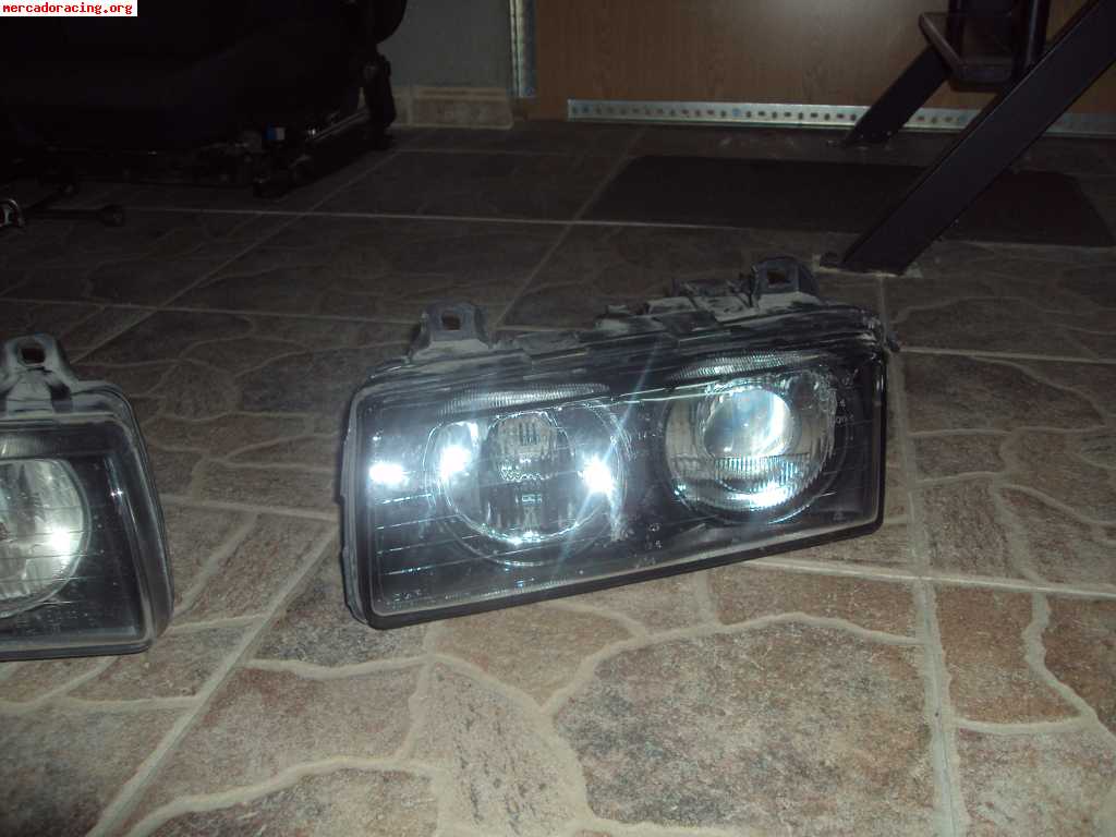 Faros de lupa bmw e36