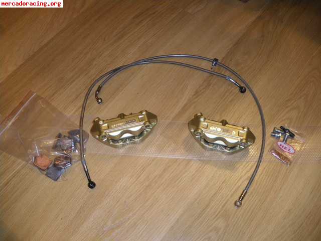 Vendo pinzas brembo radiales, con latiguillos, tornillospubl