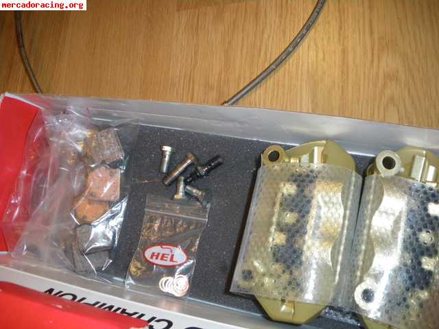 Vendo pinzas brembo radiales, con latiguillos, tornillospubl