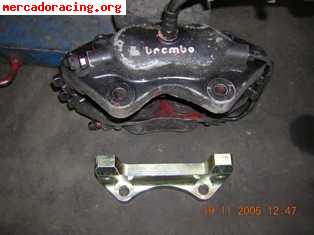 Pinzas brembo 4 pistones para golf ii