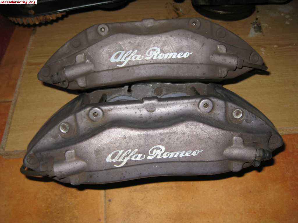 Se venden pinzas brembo de 4pistones