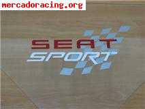 Pegatinas seat sport originales de 20x9 cm . 5 euros.asturia