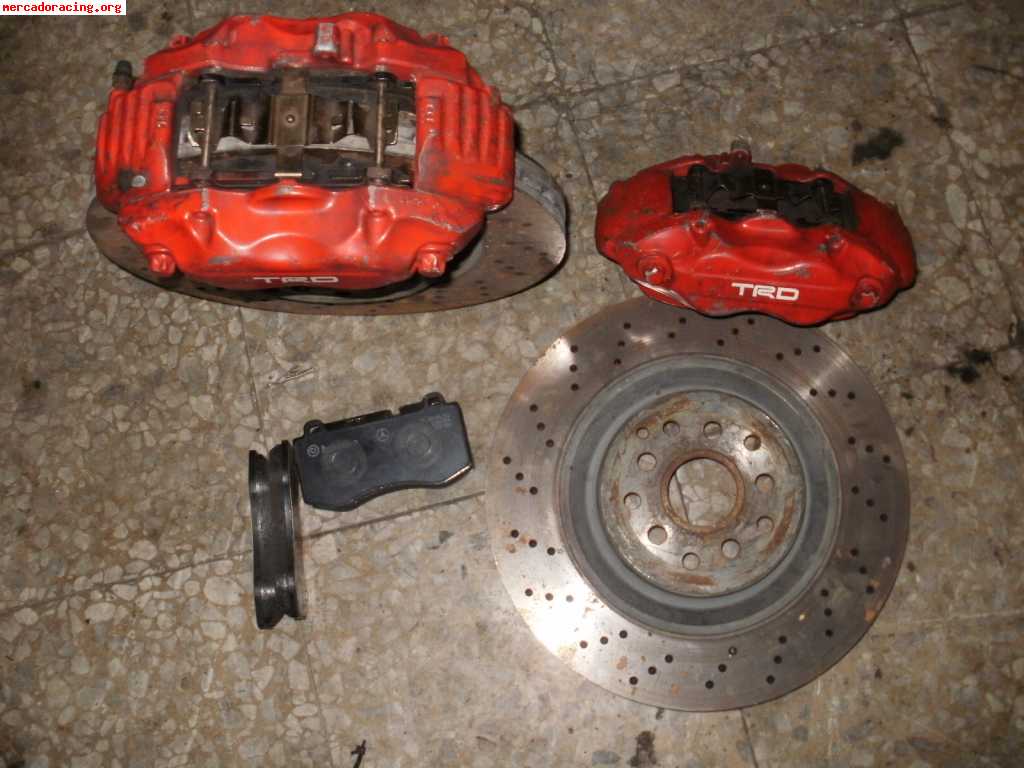 Se venden o cambian frenos brembo 345mm