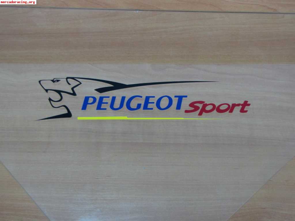 Pegatinas peugeot sport originales 5 e,varios colores y tama