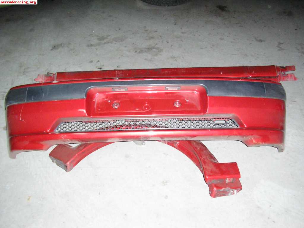 Aletines,estriberas y paragolpes trasero de peugeot 106 spor