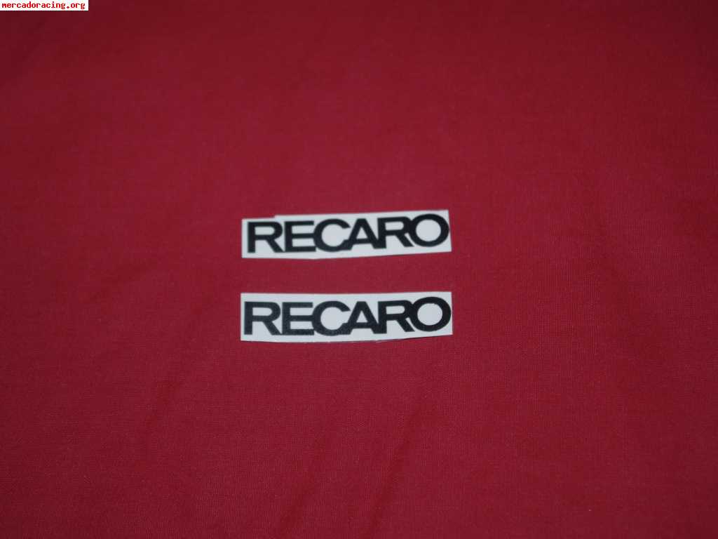 Pegatina vinilo recaro