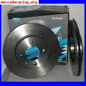 Discos de freno delanteros nuevos -59€- vw seat audi 4x100, 