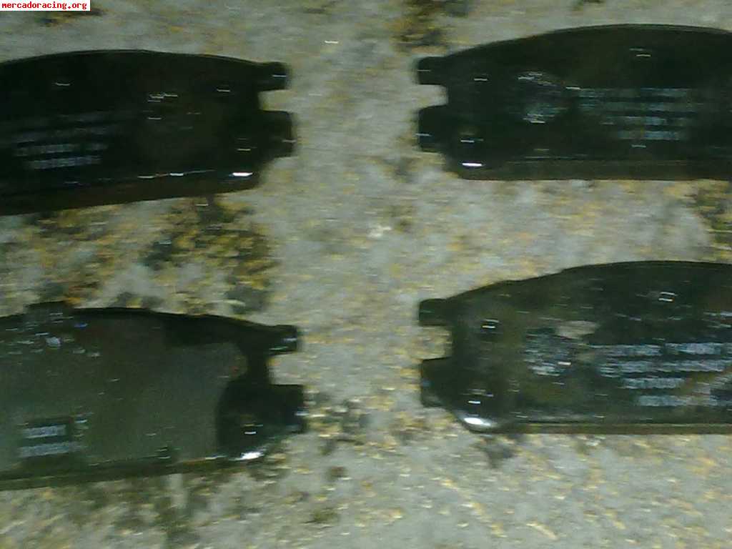 Vendo pastillas ebc amarillas delanteras textar traseras gt