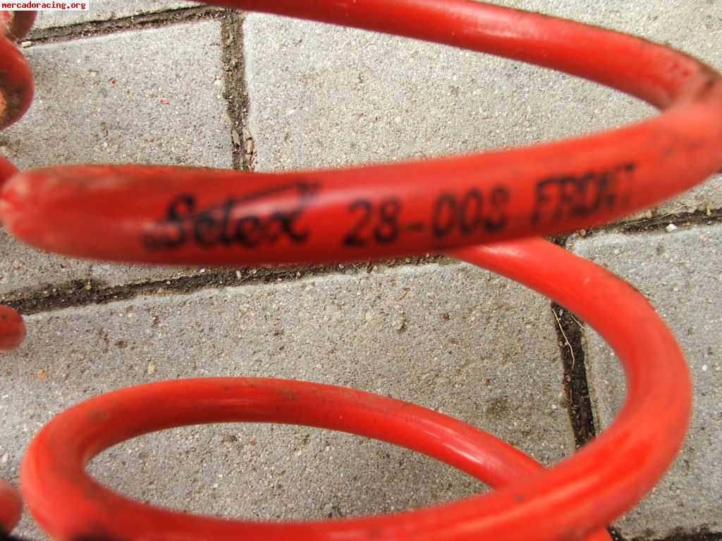 Se venden muelles selex rojos para a3 1.8t del 2000!!!los 4 