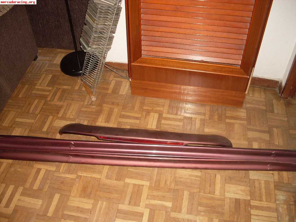 Taloneras y aleron fiat punto mk1
