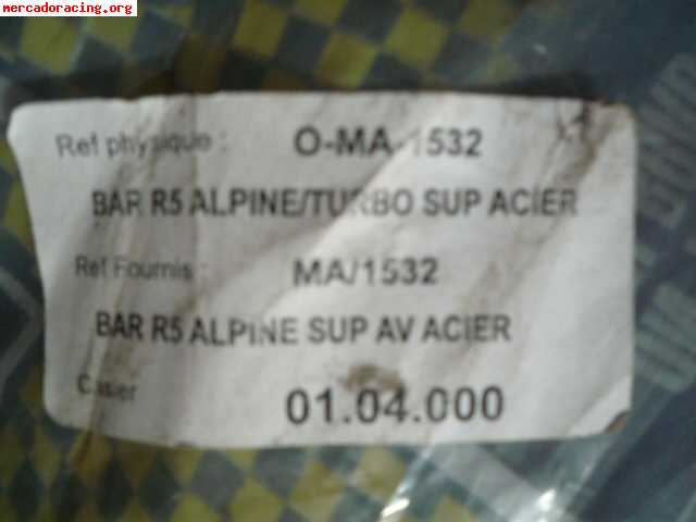 Barra de torretas omp r5 alpine/turbo