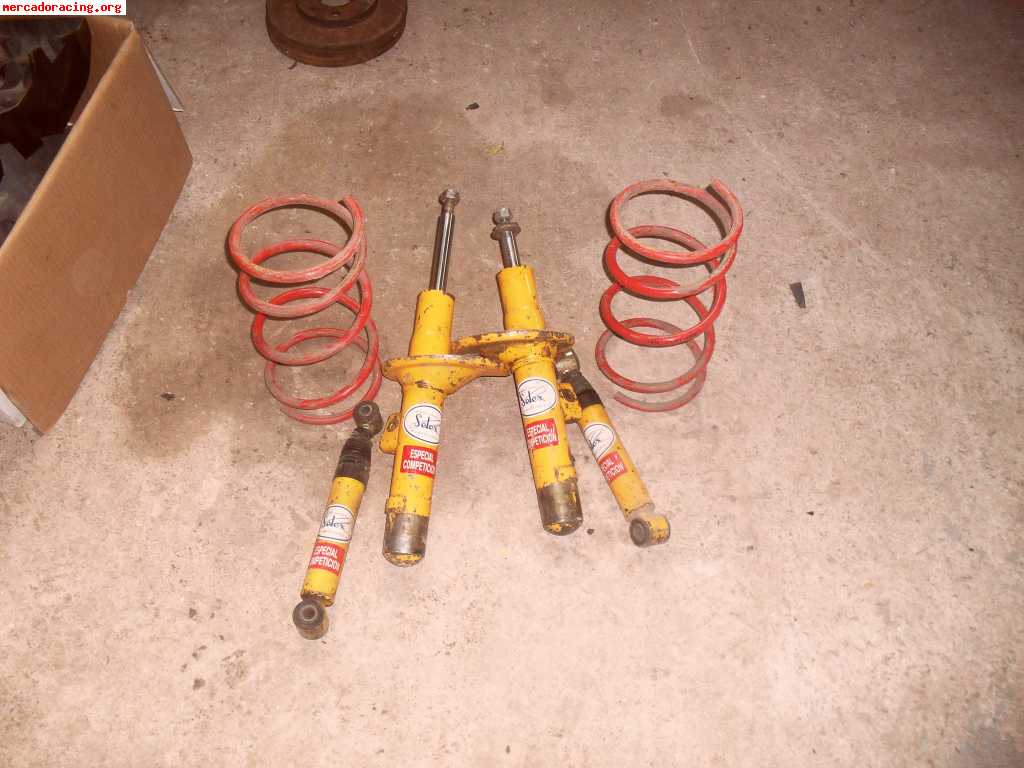 Se vende suspension selex competicion completa ,, incluye mu