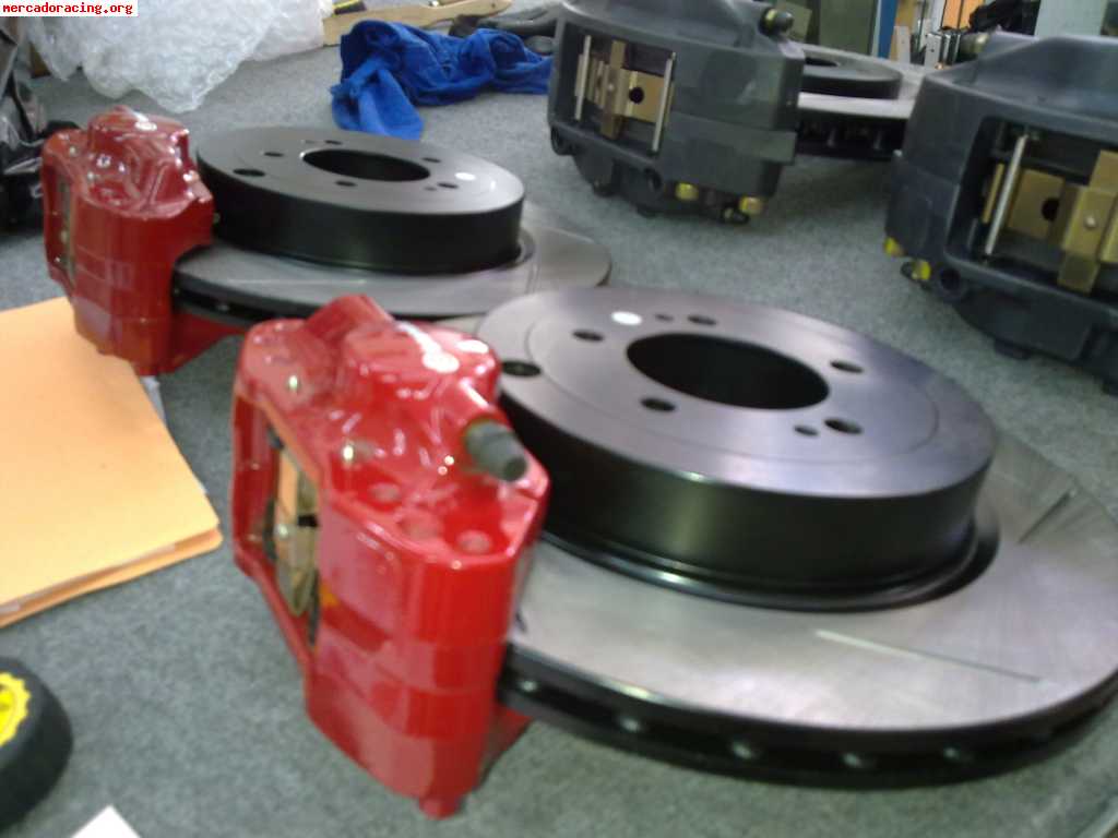 Frenos brembo stoptech completos, pinzas y discos delanteros